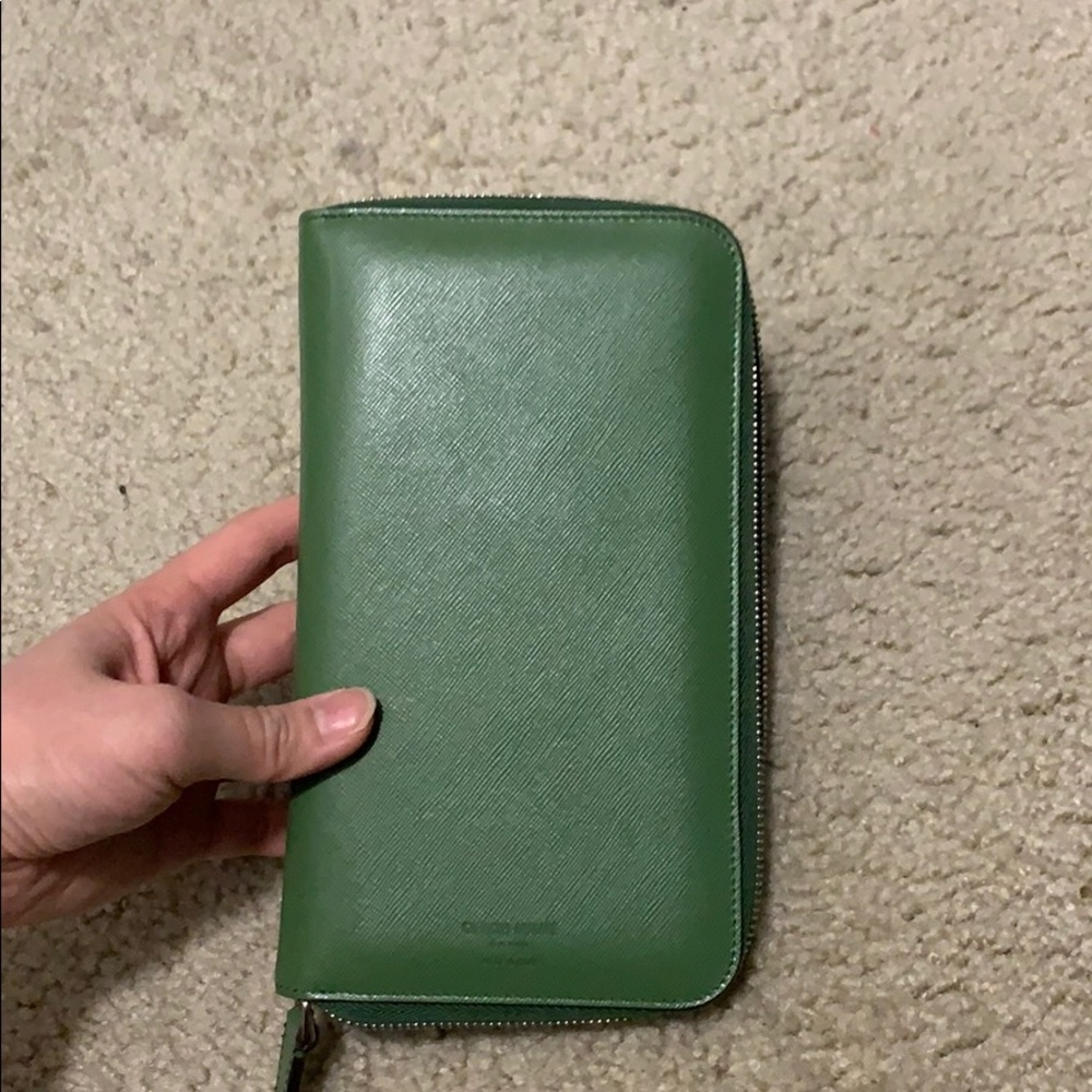 Giorgio Armani clutch wallet card holder authentic